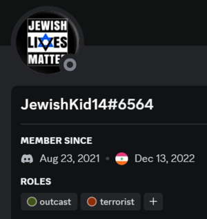 JewishKid14s Profile with the outcast and terrorist Roles.png